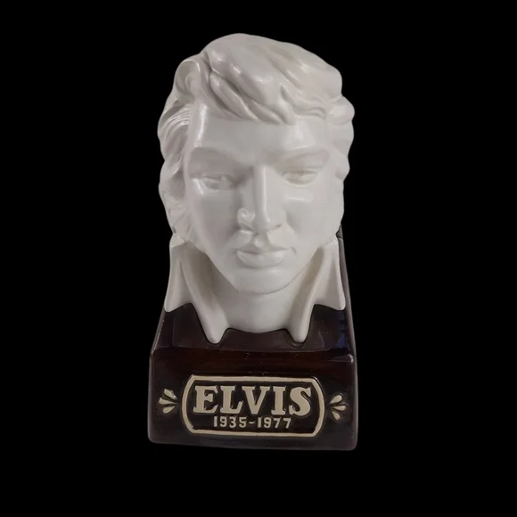 1977 Vintage McCormick Distilling Co. American Porcelain Elvis Presley Decanter - Picture 7 of 10
